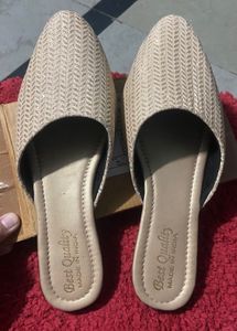 Elegant Gold Slip-On Flats