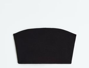 H&M Black bandeau bra
