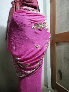 Women Heavy Saree Wedding Season