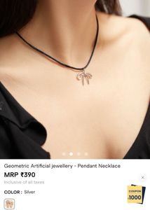 Savana Silver Geometric Pendant