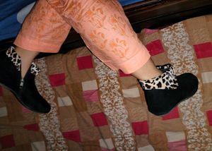 Less Used Black Boots
