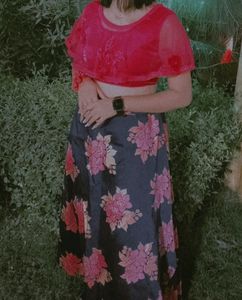 Indo Western Lenhga