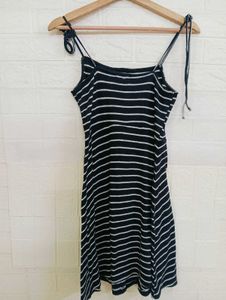 Striped Button-Down Sun Dress