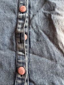 Chic Denim Button-Up Dress