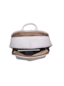 Baggit L Greedy purple solid laptop backpack