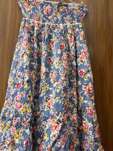 Floral Smocked Maxi Dress