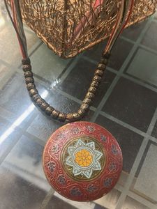 Mandalaart  Pendant Necklace