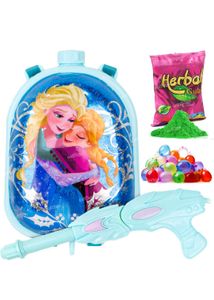 Frozen Holi Water Gun & Gulal Set