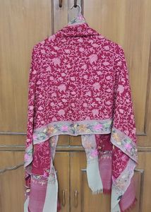 Pashmina pure wool Shawl All-over Embroidered