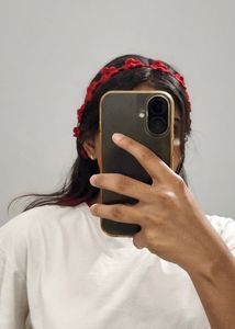 Maroon Flower Belt/Band | Handmade Crochet