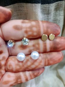 Assorted Stud Earrings Set
