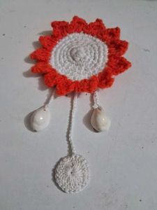 Boho  Crochet Hair Clips