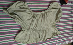 Boho Lace Peplum Top