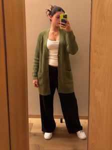Marks And Spencer Olive Cardigan