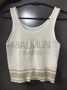 Balmain Paris Knit Tank Top