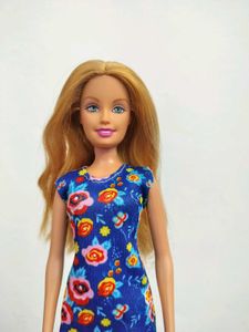 Barbie Doll with Floral Dress