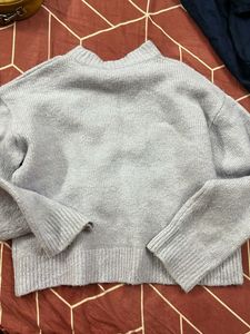 ZARA Lilac Pullover Sweater