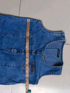 Vintage Denim Mini Dress