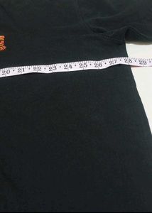 Men's Black  5xl Polo T-Shirt