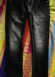 Black Denim Jeans