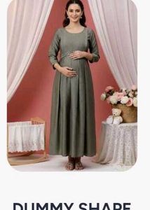 Elegant Maternity Gown