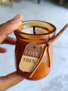 Candle 🕯️ With Jaar 4 Pcs Set