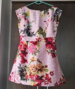 Floral Print Fit & Flare mini Dress