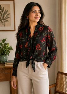 Tokyo Talkies Floral print top