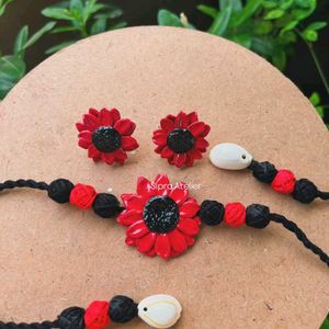 Handmade Floral Jewellery Set