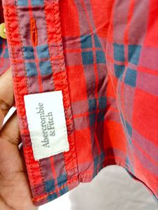Abercrombie &amp; Fitch Red check shirt