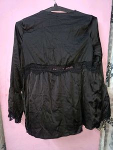 Black Lace Trim shrug