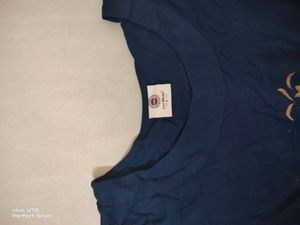 Blue Branded Umbrella Kurti