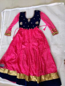 Embroidered Anarkali set