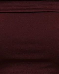 Maroon Off-Shoulder Crop Top Set