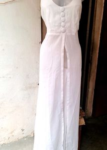 Elegant White Maxi Dress