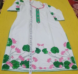 White &amp; Pink Salwar Suit