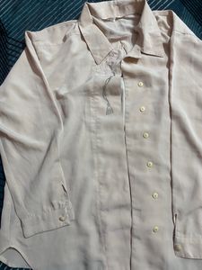 Vintage Cream Embroidered Blouse