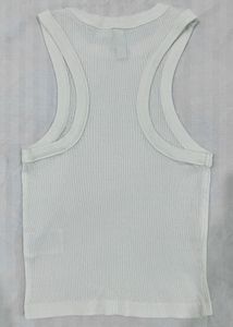 H&amp;M white Ribbed Tank Top (new &amp; unused)