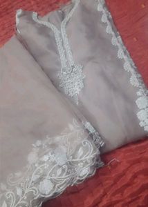 Elegant Embroidered Kurta Set
