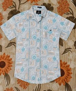 Men's Printed Short Sleeve Shirt