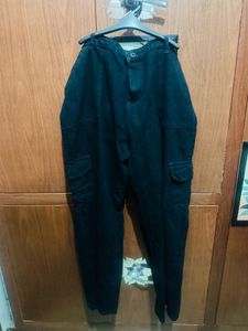 Stylish Black Cargo Pants