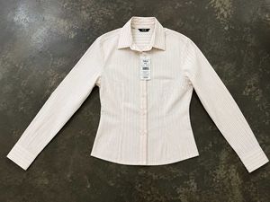 Classic Striped Button-Down Shirt