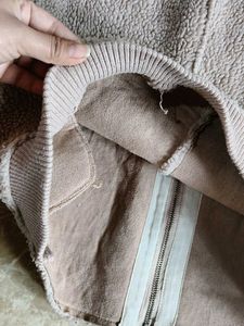 Cozy Fleece Bomber Jacket