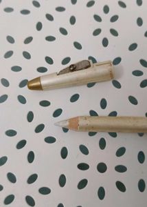 White Eyeliner eyeshadow Pencil with Sharpener