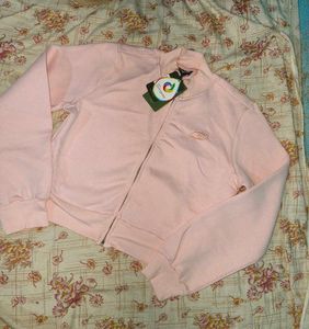 Pink Zip-Up Jacket🩷