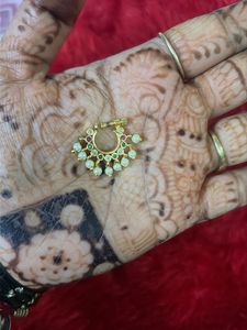 Traditional Kundan Nose Pin
