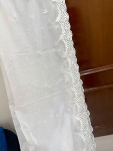 Embroidered Gown &amp; Dupatta Set 🩵