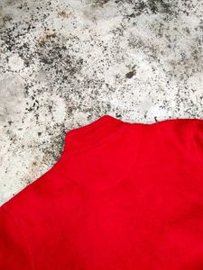 All Star Converse Red Fleece Jacket