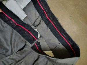 Men's Grey Casual Pants