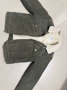 Sherpa Lined Corduroy Jacket